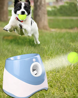 Automatic Dog Ball Launcher – Interactive Fetch Toy with 3 Distance Settings for Indoor & Outdoor Play