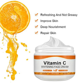 Vitamin C Face Cream Remove Dark Spots Whitening Care Moisturizing Anti-Aging Anti Wrinkle Firming Skin Care Cosmetics