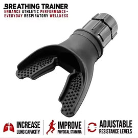 Portable Breathing Exercise Device – Lung Fitness Trainer with Adjustable Resistance